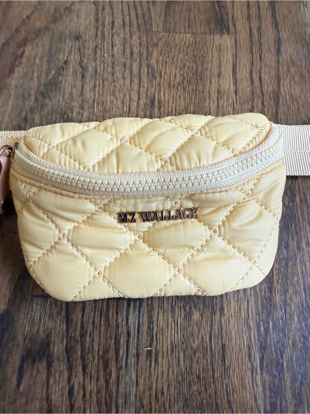 MZ Wallace Metro Quilted Belt Bag | Celery Colorway NWOT